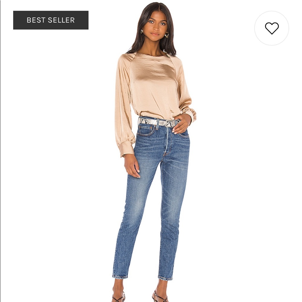 Levi’s 501 Skinny in color “We The People”